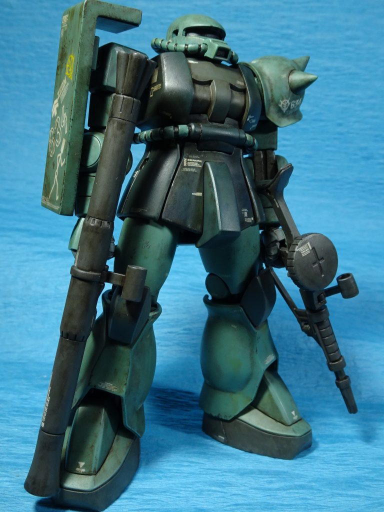 HGUC 量産型ザク–3枚目/制作者：Atz