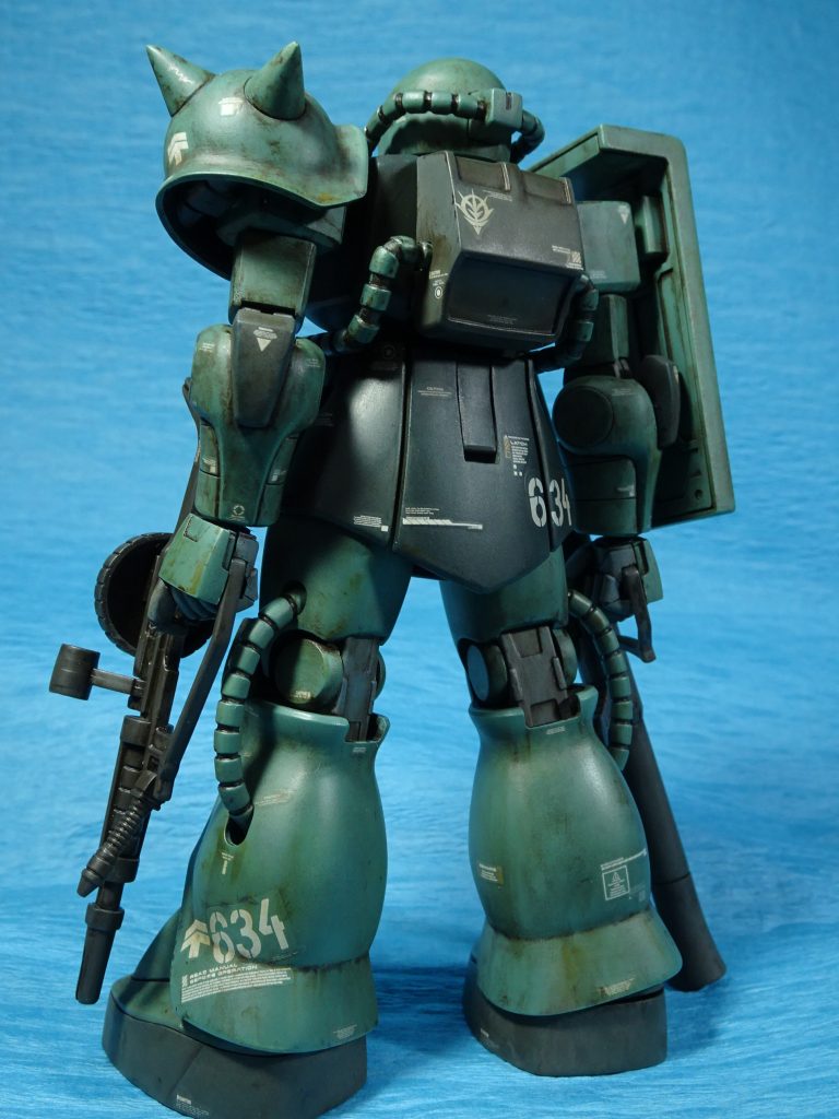 HGUC 量産型ザク–5枚目/制作者：Atz