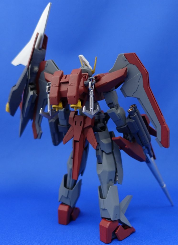 水中用ということで、潜水艦や戦艦系の２トーンを基本にしました。
基本装備はランス、シールドブースター。