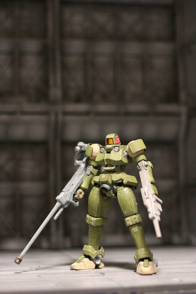 ＨＧＡＣ２１１リーオー／ドーバーガン装備–2枚目/制作者：nikoniko