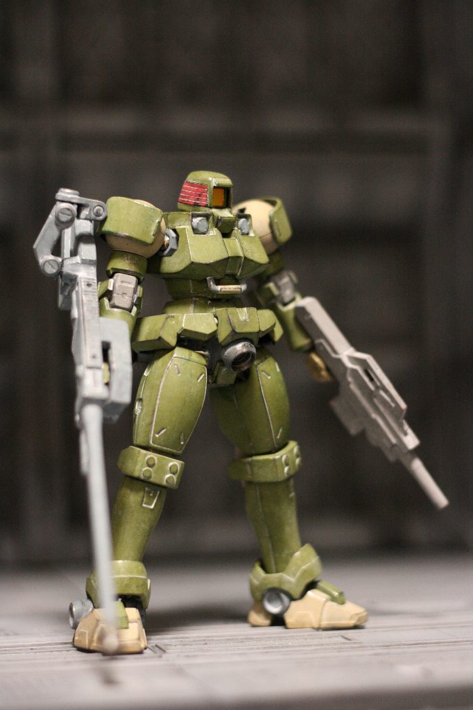 ＨＧＡＣ２１１リーオー／ドーバーガン装備–3枚目/制作者：nikoniko