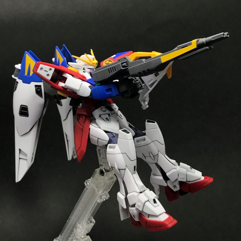 こちらも定番ポーズ。