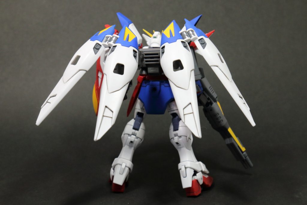 羽を広げた状態がかっこいい。