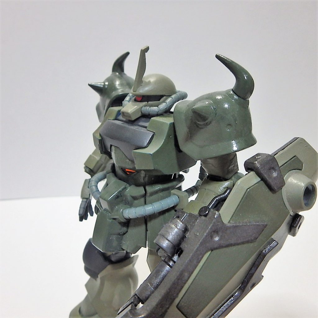 グフカスタム_ザクカラー–3枚目/制作者：poto