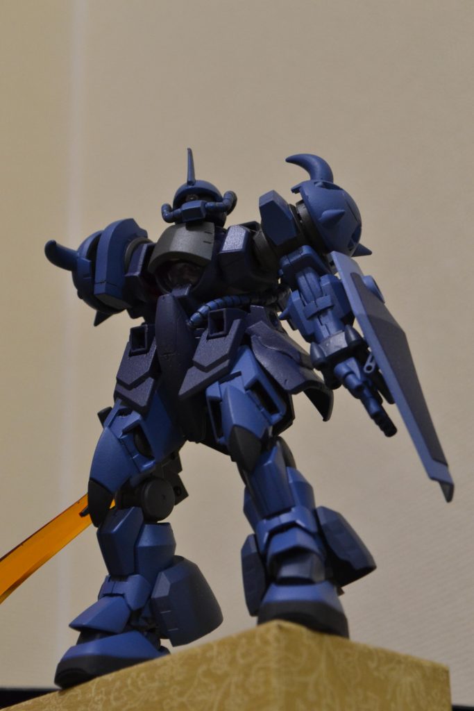 08小隊のグフカスタム風に記念撮影。