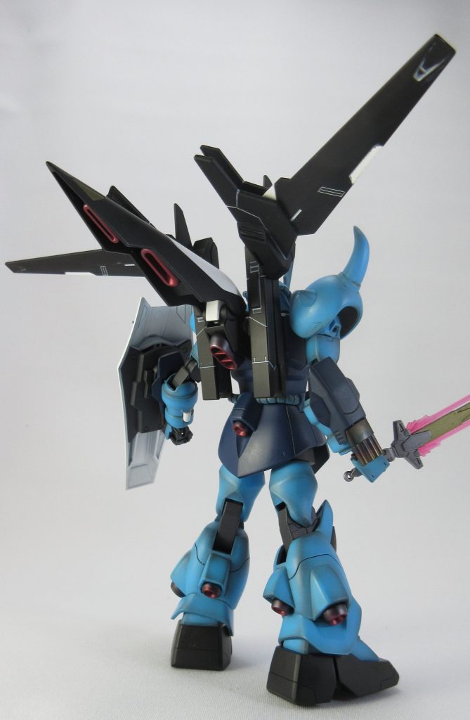 ガトリングには焼き色塗装をしてあります