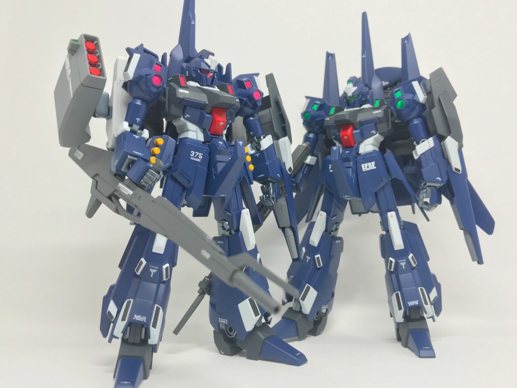 こちらも以前投稿したEWACリゼルとの
ツーショットです。
ソナー、ガンナーと来て残りはアタッカー
ですが、こちらは現在作成中です。

 アタッカーが完成すれば小隊として完成
するのですが、同じキットの連作だと
モチベーション維持が大変でなかなか
手が進みません。  (>_<)

完成がいつになるか分かりませんが、出来
たら投稿しますので、見てやって下さい。
m(_ _)m