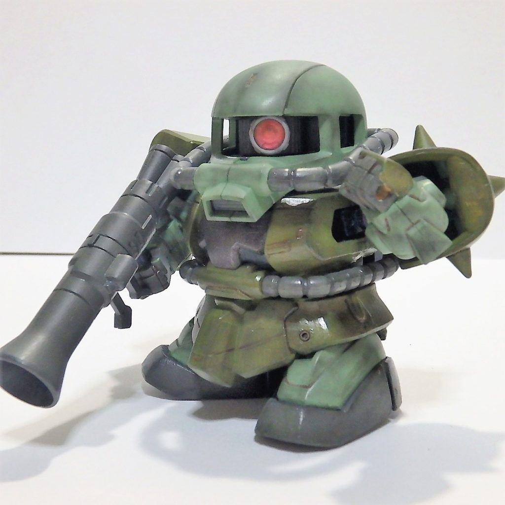 手の裏側などをパテ埋め