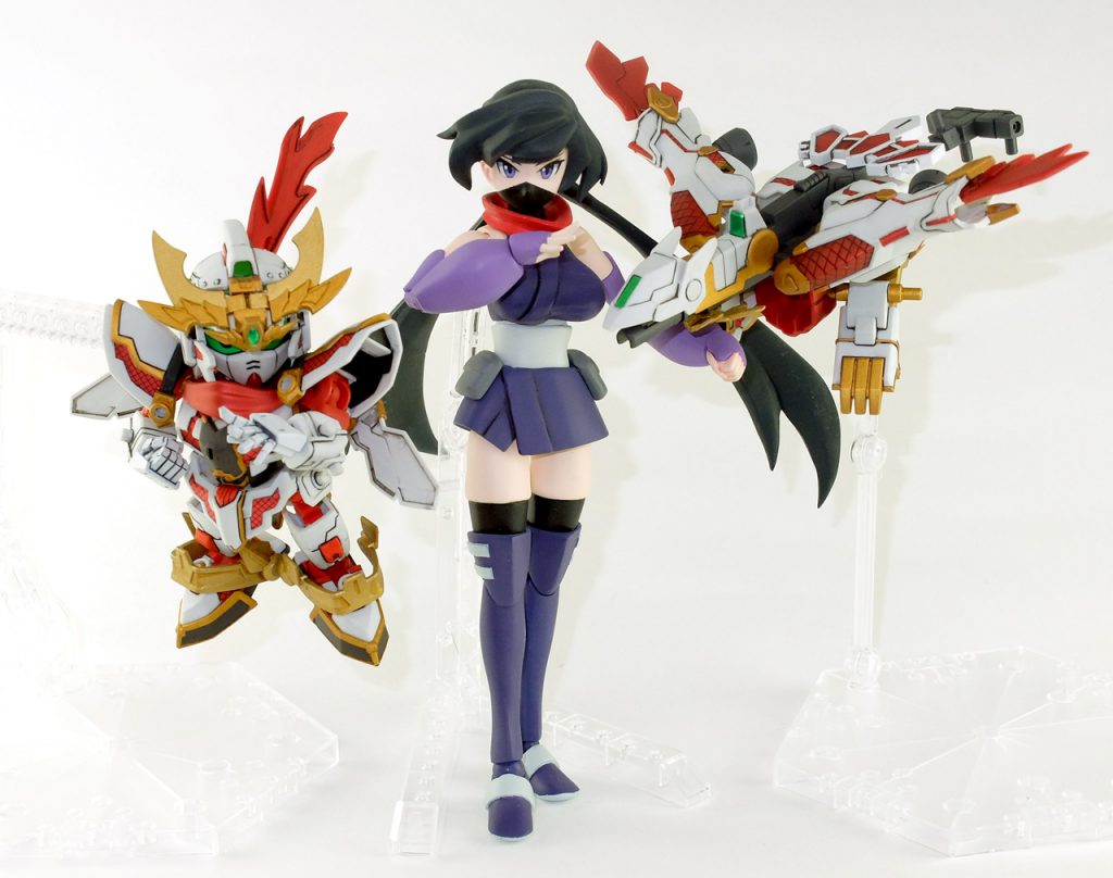 アヤメ、零丸、八鳥の揃い踏み。