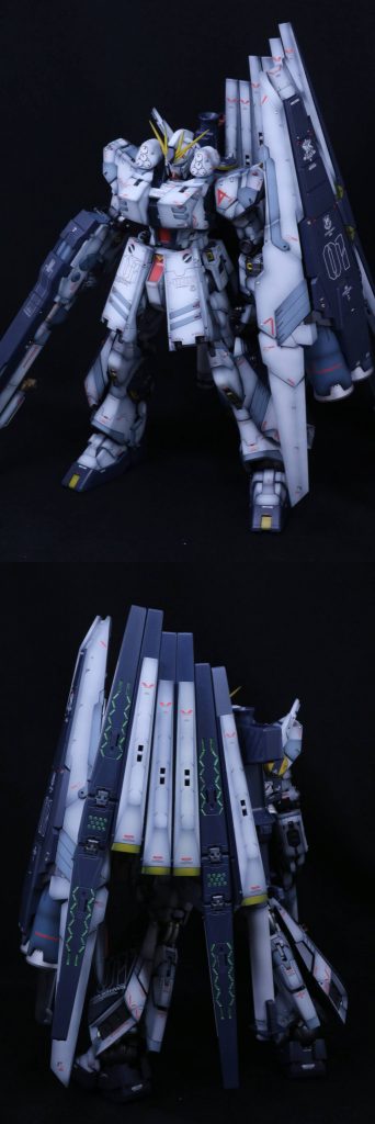 MG　νガンダム　HWS　ver.Ka　改修　–3枚目/制作者：@raptorf22aemd