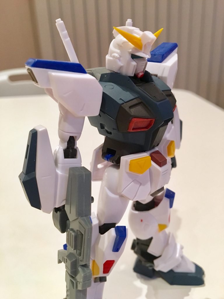 肩後ろ引きは、旧キットには必須です。