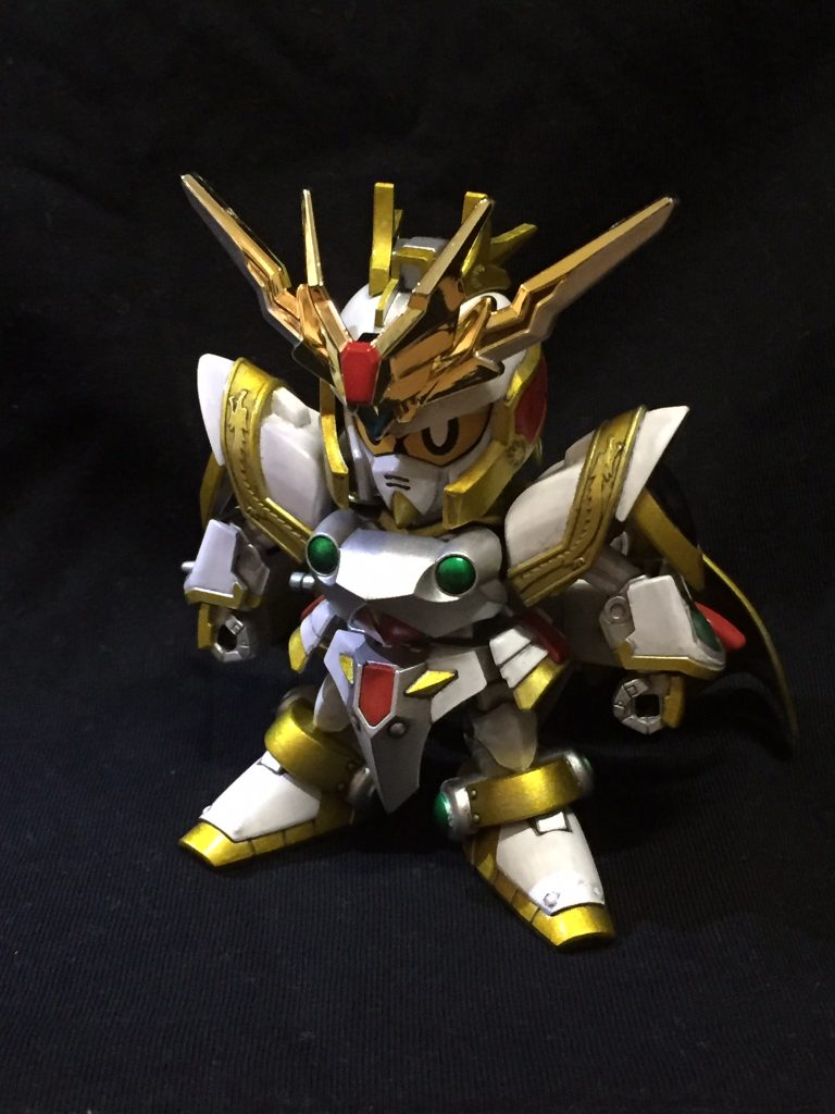 SD形態。カラーリングは三代目大将軍様っぽく。