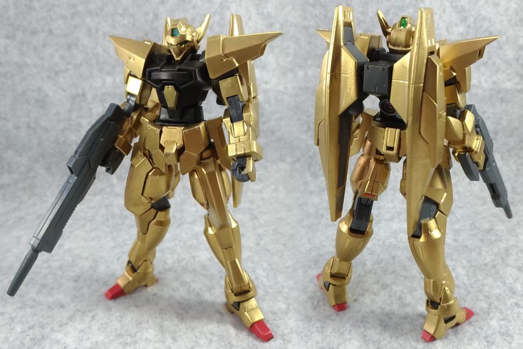 前後
UCアームズギャラリーの百式のビームライフルあったからもたせようとしたけど無理でした。