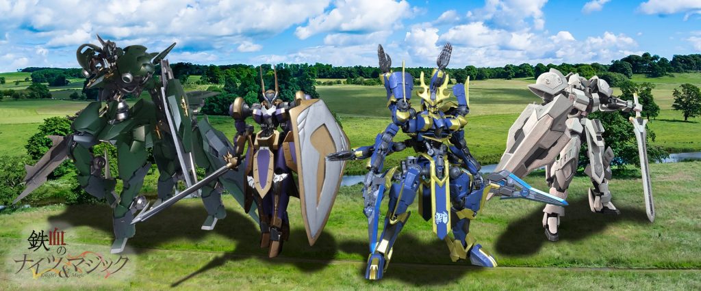 鉄血のナイツマシリーズ。
Maru-Irukaさんの斑鳩、シュヴェルトライテ、KTAさんのカルトガと。圧巻ですね。しかも皆同じフォースに所属してるとゆー((o(^∇^)o))だからこそ出来た揃い踏みです。Maruさん、KTAさん、メンバーに感謝ですm(__)m