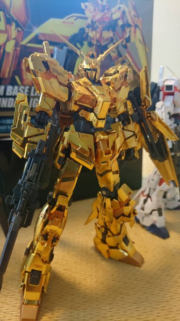 ユニコーンガンダム ゴールドコーティングver–4枚目/制作者：@emiya_GUNDAM