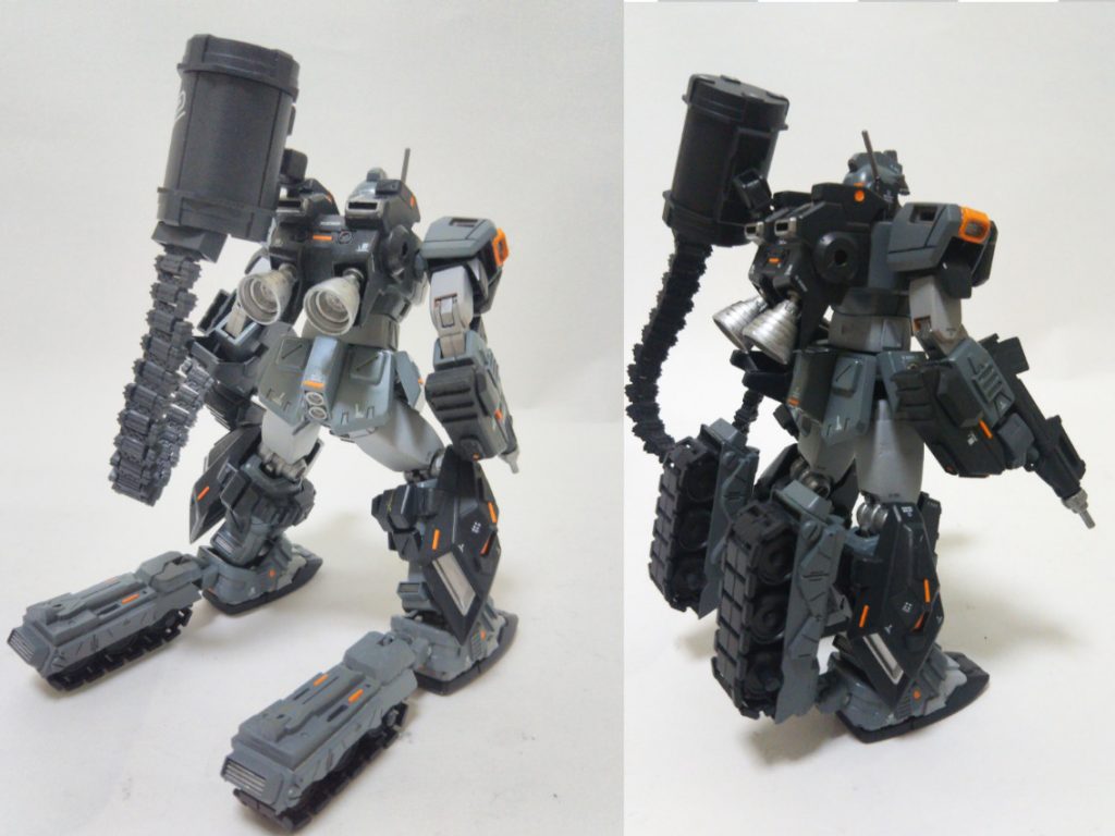 脚部キャタピラ
積載量の多い機体の移動手段として使用される。