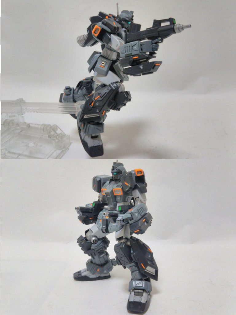 ブルパップマシンガン
椀部ガトリング
サイドビームマシンガン×2