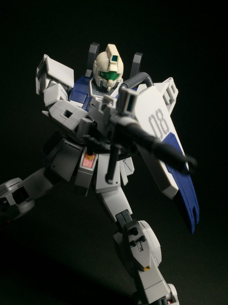 【HG】陸戦型ガンダム パラシュートパック装備–8枚目/制作者：ふくすけ