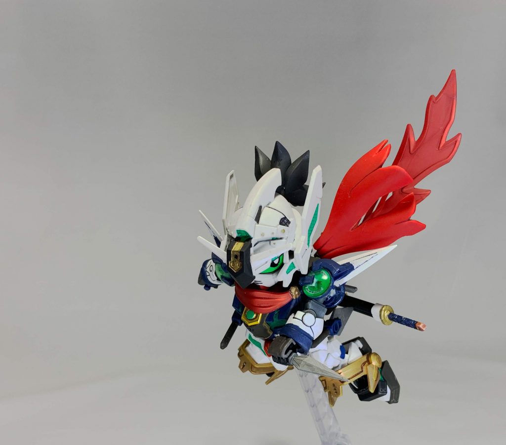 忍者エクシアのポーズ