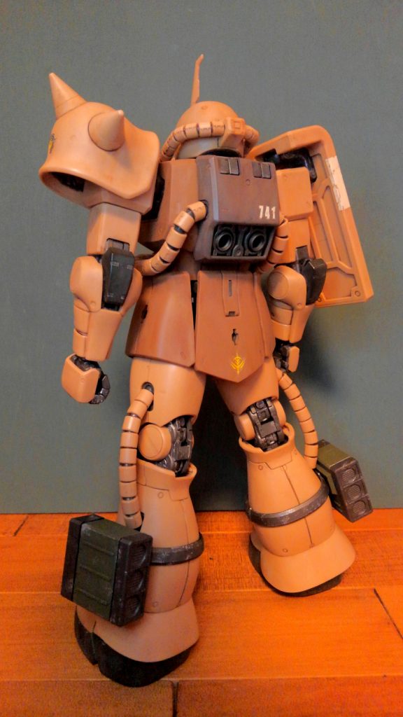 1/100 ザクⅡ(アフリカ戦線仕様)–3枚目/制作者：NoNaki