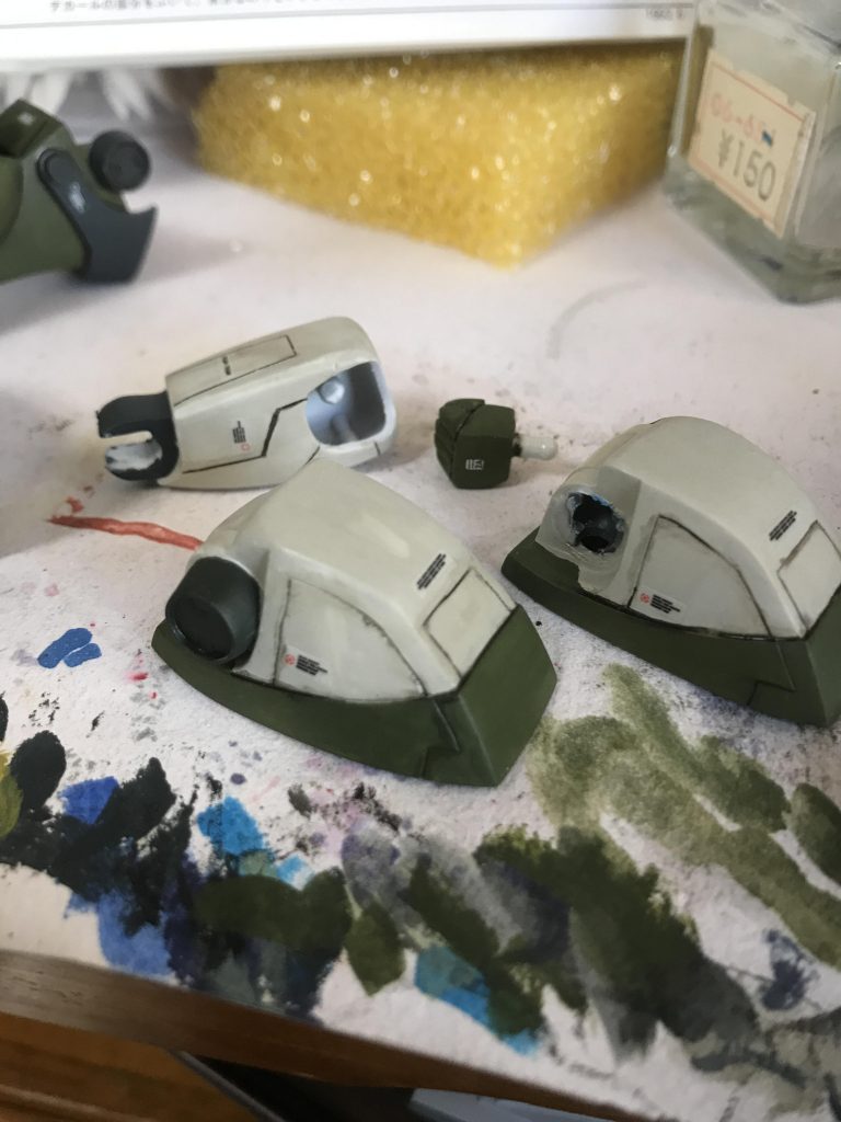 接地性だけを追求した足の工作です。