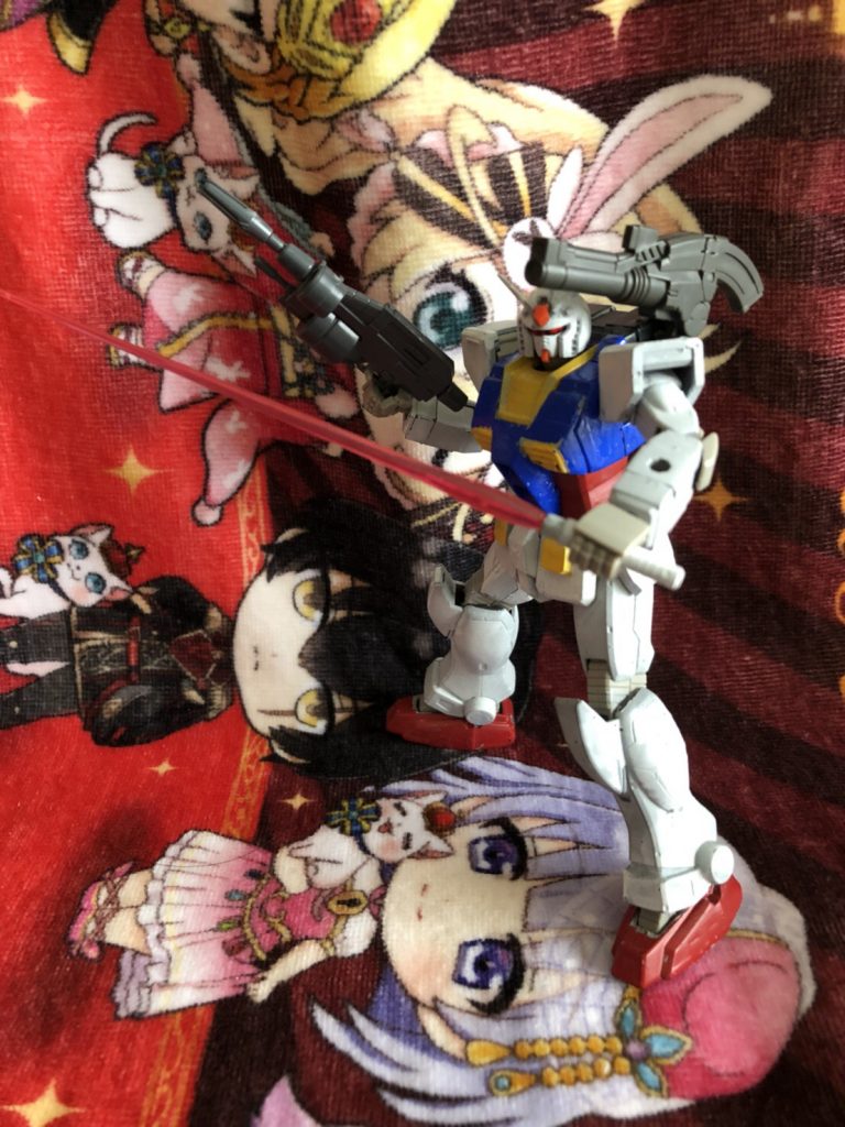 ビームサーベルはreviveガンダムとガンダムFSDの組み合わせ