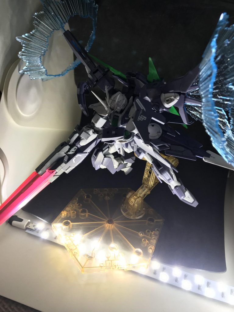 撮影ブースがなくどうしてもビルドダイバーズの最終回に間に合わせたかったので写真が微妙ですいません。