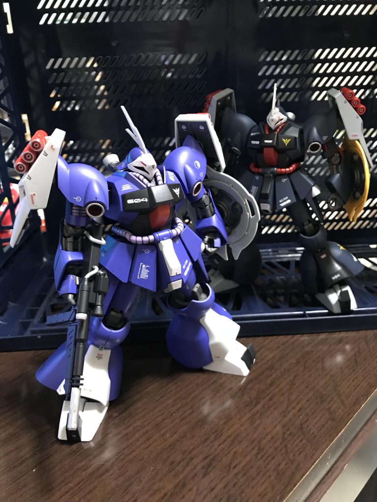 先日の青いのと記念撮影✨