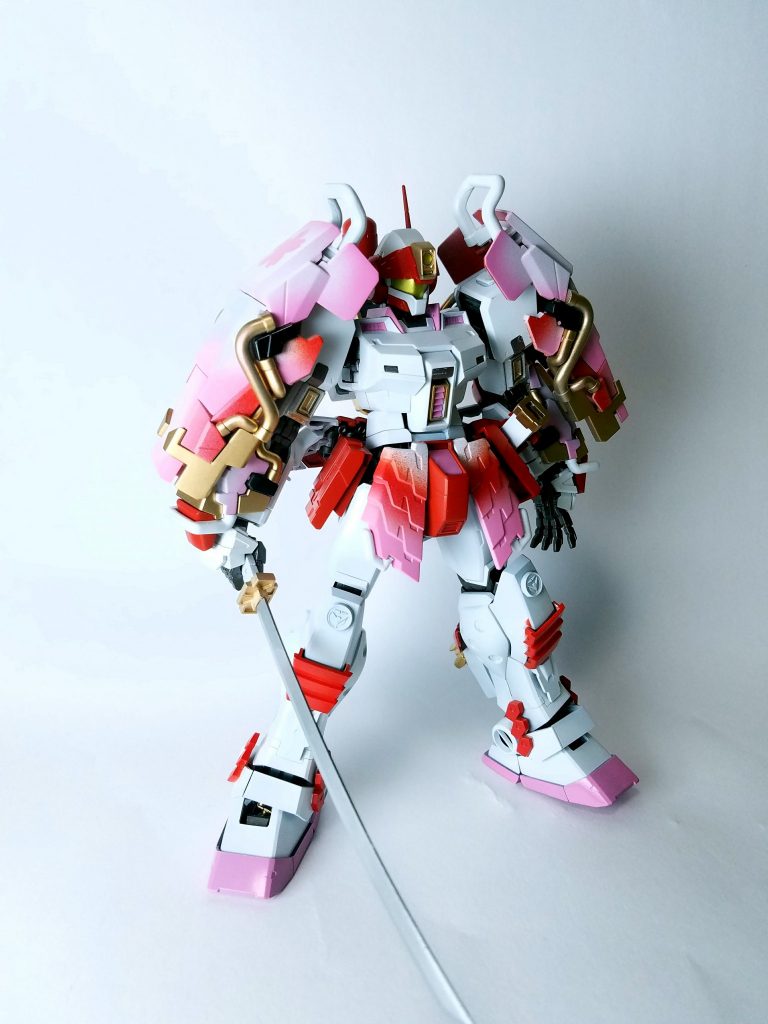 GBWC2017に応募した作品一次通過のみ
「桜武者GM」です、ジムスナと武者頑駄無をミキシングしてます