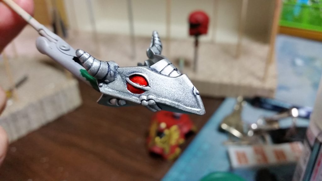 胸の鎧。武者を知っている方はニヤリとしますね！