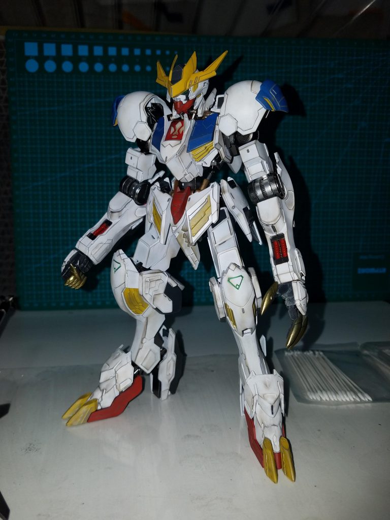 完成したのは昨年12月 汚しは初挑戦だったので加減がわからず苦戦。