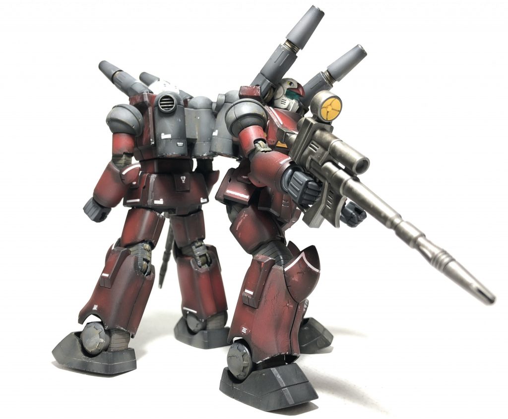 ガンキャノン　１０８号機　１０９号機　激戦終了カラー–4枚目/制作者：@HIRAMASAZAN