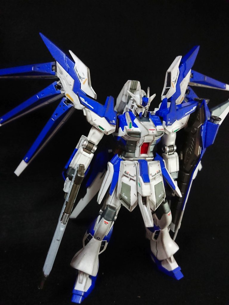 必要以上に汚すのがあまり好きじゃないので軽く汚してフィニッシュ