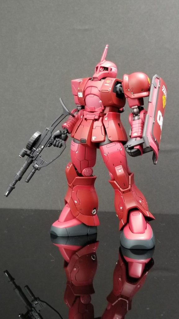 シャア専用ザクⅠ–2枚目/制作者：輝