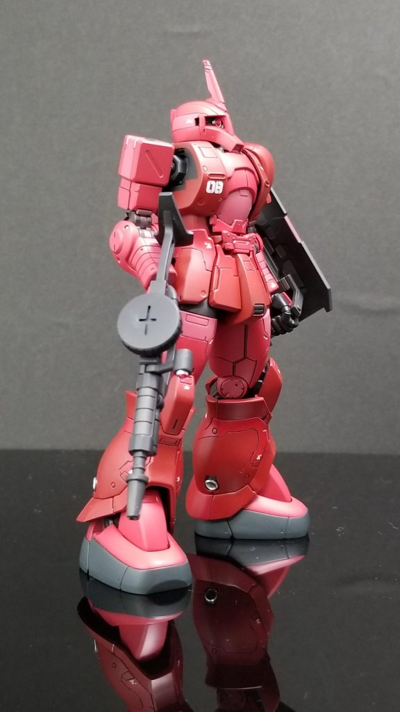 マシンガンのスコープも改修してます