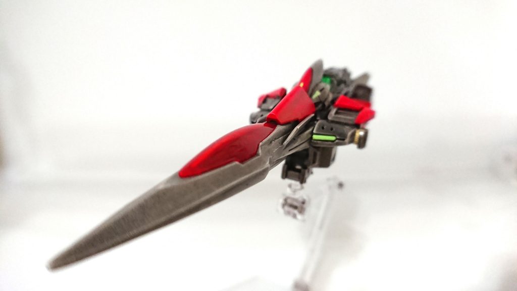 ・ゴーストとの決着
激闘の末、ゴーストの子機ミサイルを被弾し主翼、装甲を失いながらもくぐり抜けた後、最大出力で体当りを仕掛け自爆。
ゴースト共々、海に沈んだ。

数百年後、回収屋にリアクターとエンジンの部分がサルベージされ地球の海洋プラントで動力となっていた。