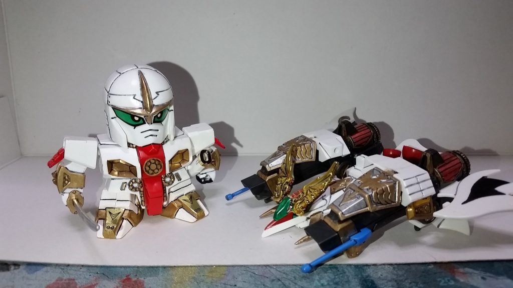 武者鳳凰。大将軍の鎧を鳳凰が身に纏った状態です。