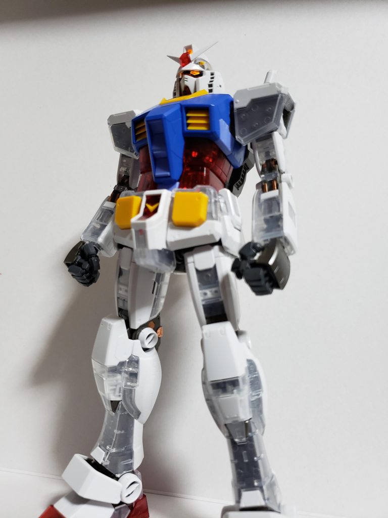 装備なしで
やっぱりお台場のガンダムを思い出します