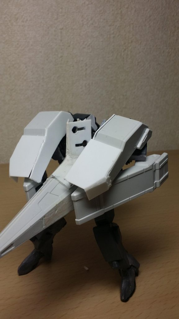 新多重装甲モードはクタン参型を改造して作りました