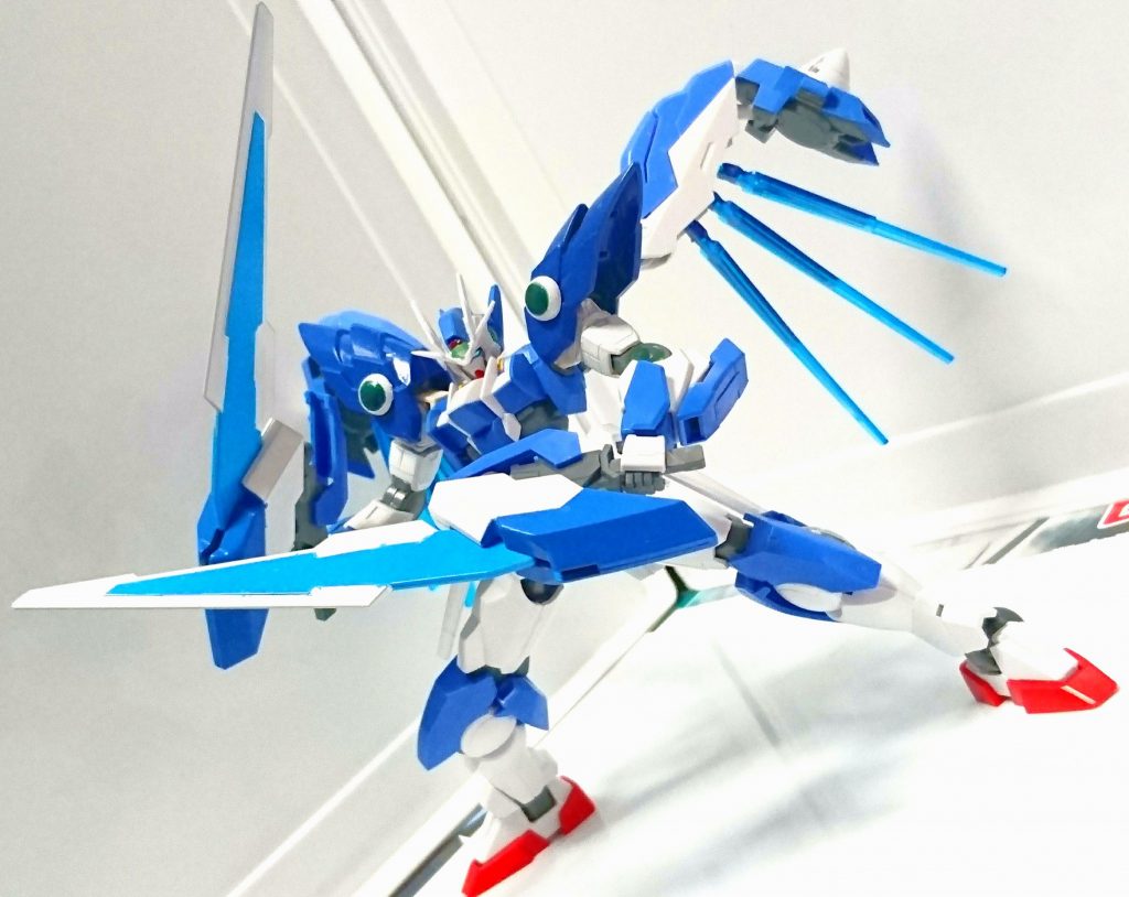 ダブルオーダイバー大破後、キョウヤのAGE-2マグナムを意識してリクが改造するなら？と考えてみました。ほんのりとAGE-2マグナムへのある種アンチテーゼになるよう意識しています。