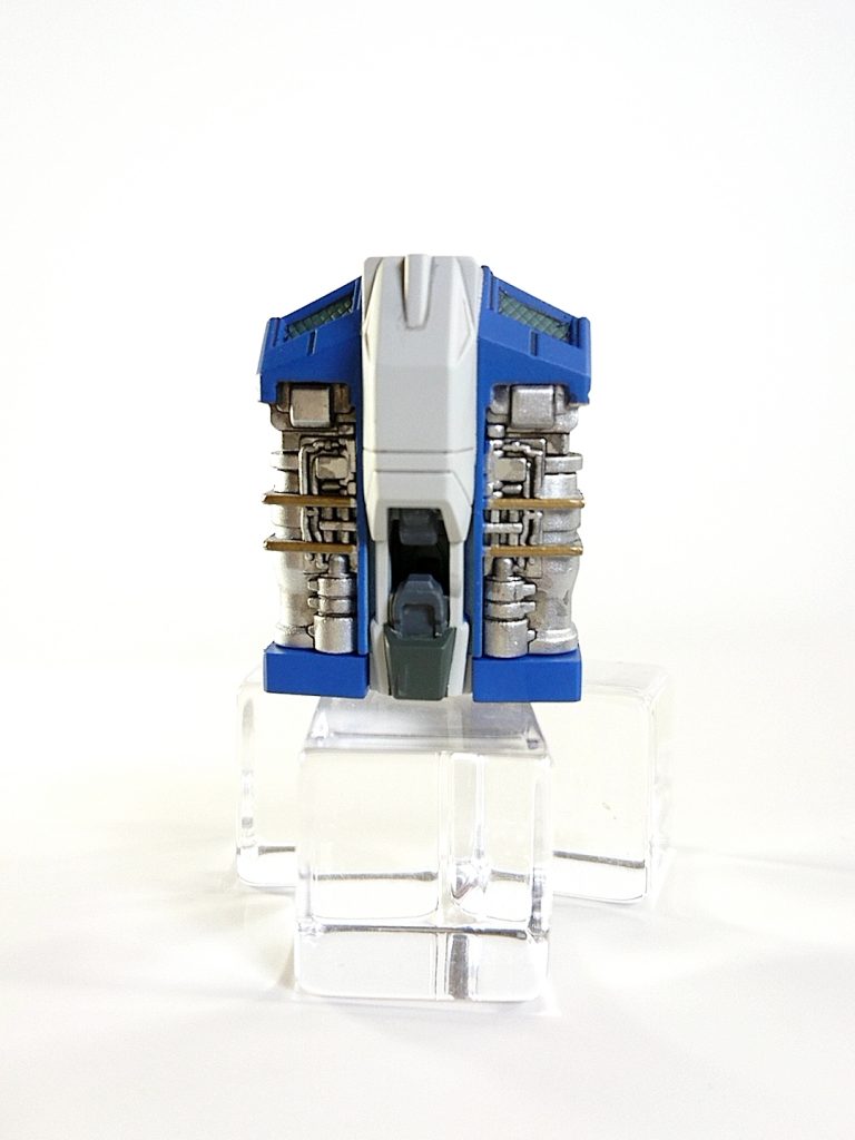 内部コアファイターも塗り分けてあります。