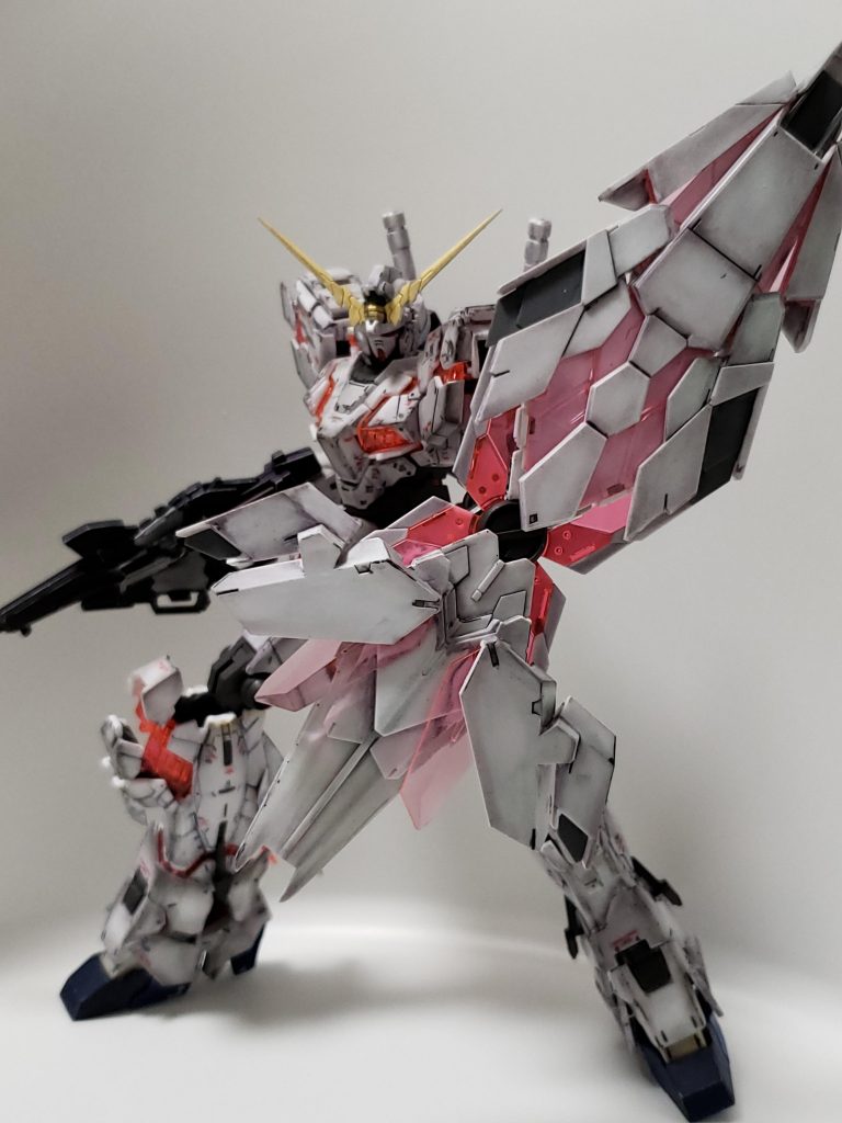 軽くポージングをして〆です

まだまだ勉強が足りないところがあるので
ガンスタさんに投稿されている皆様の作品やブログなどで公開されている新人の皆様の作品を参考に勉強していきたいです！