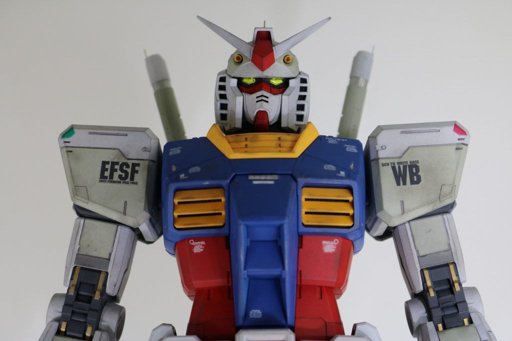 メガサイズ 1/48 ガンダム–4枚目/制作者：ジンマ