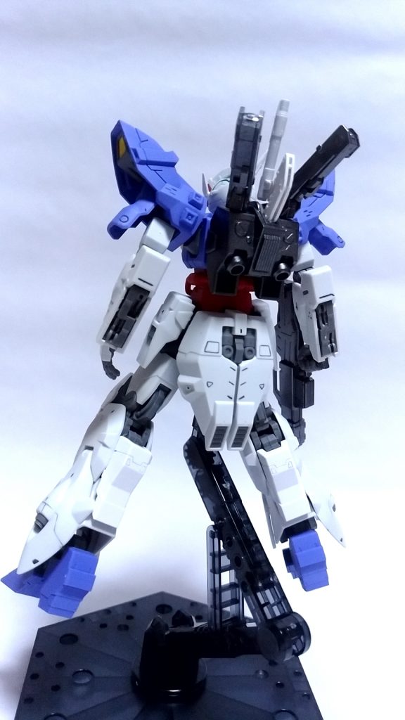 最後はバックショットで