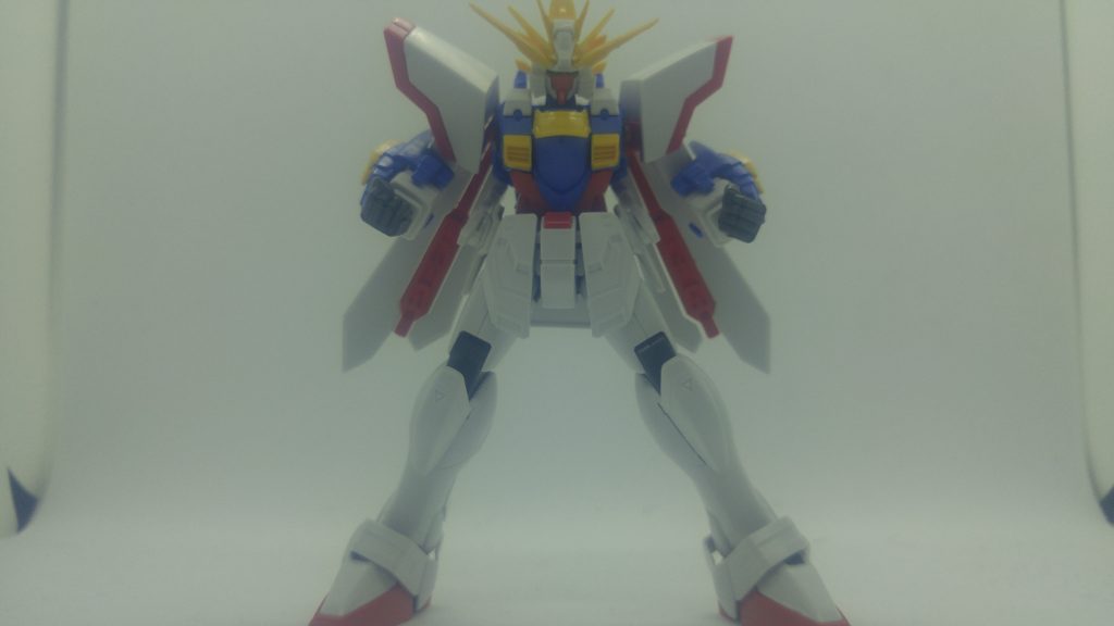 俺がガンダムファイト優勝者、シャイニングゴッドだっ!俺の力ァ!見せてやるぜ!