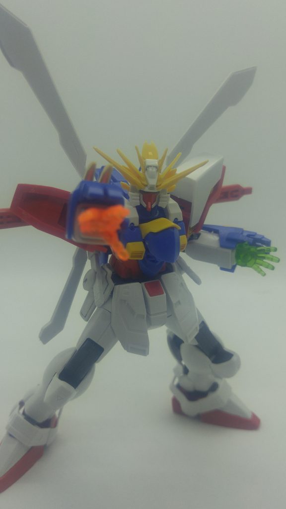 俺のこの手が光を放つッ!お前を燃やせと轟き叫ぶッ!行くぞォォ!ばァァくねつ!シャァァァァァニングゥ!・ゴッドォォ!フィンガァァァァァ!