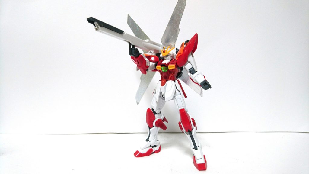 サテライトキャノンを撃つ体勢はこんな感じです