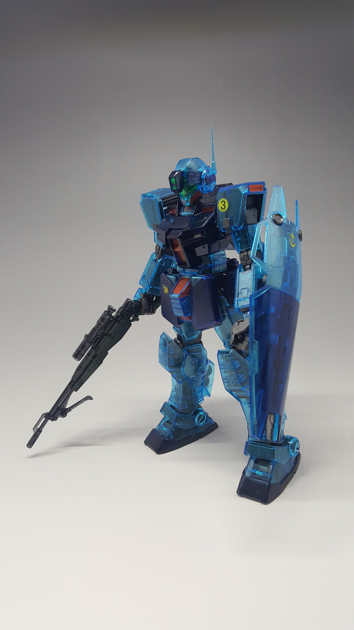 進化版 mg G-3ガンダム カラークリアver｜敗残兵さんのガンプラ作品 mg