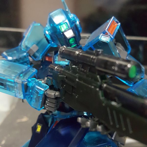 MG ジムスナイパー2 カラークリアver｜敗残兵さんのガンプラ作品