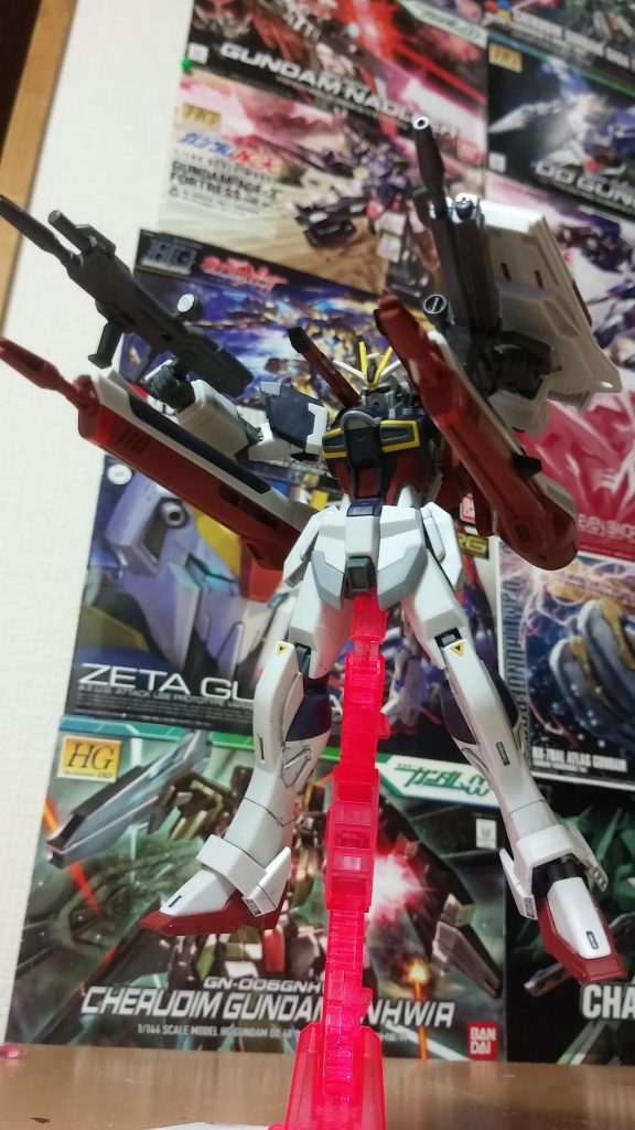 おまけ
ブラストインパルスをベースとしているのでオリジナル同様の一斉射撃も出来る